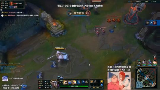 【刺客盖伦】中单千速盖伦，AD去质器 2018-12-09 03点场