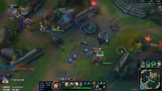 【刺客盖伦】中单千速盖伦，AD去质器 2018-12-09 13点场