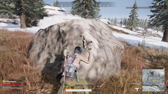 PUBG测试服体验雪地图 2018-12-10 00点场