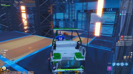 堡垒之夜-嗨皮岛之车王试跑官方推荐图