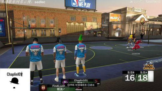 Chaplin101没球打 2018-12-14 15点场