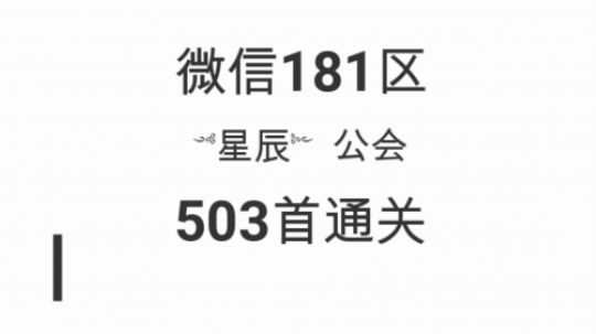 我叫MT4微信181区༺星辰༻公会503首通