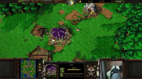 我在斗鱼看蛋塔秀Infi000直播魔兽争霸