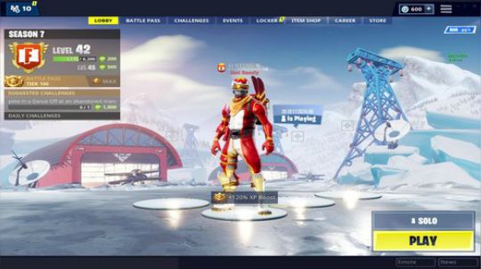 九日：堡垒之夜锄大地 2018-12-18 10点场