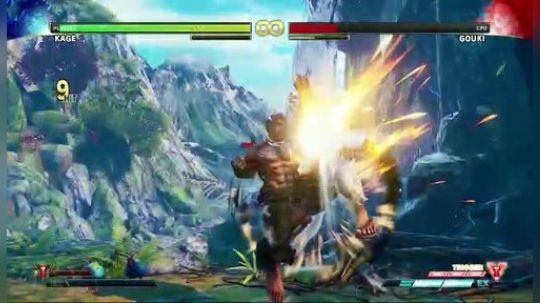 还是那个华丽的男人！连招大神带来街霸5新角色Kage连招集！