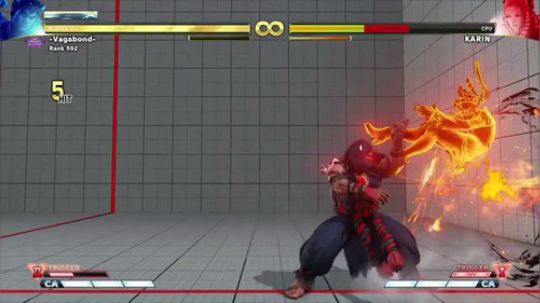 如同杀意隆一般的输出！街霸5全新DLC角色影隆压起身小套路！