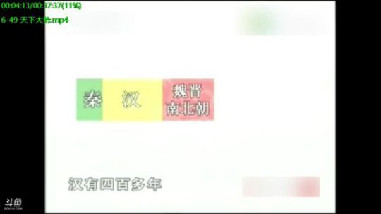 我在斗鱼看易中天直播军事