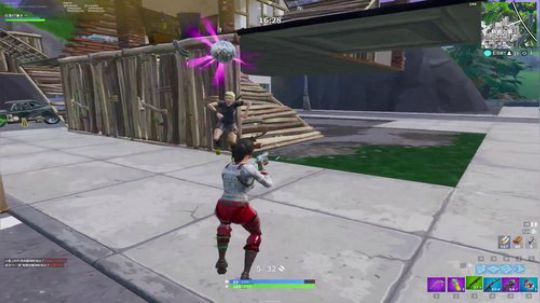 九日：堡垒之夜锄大地 2018-12-19 09点场