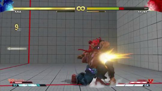 百发百中的机械操作！街霸5新角色影隆确认爆V套路！