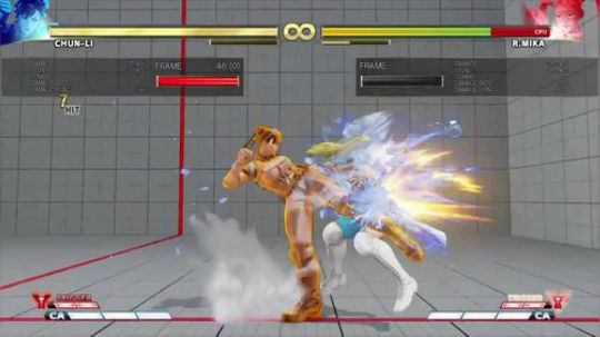 打人一顿还能顺便逃出版边！街霸S4更新后春丽反关版边小套路！