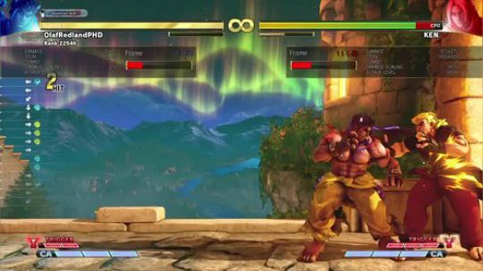 中段偷帧可带入连段！街霸5新角色影隆压起身小套路！