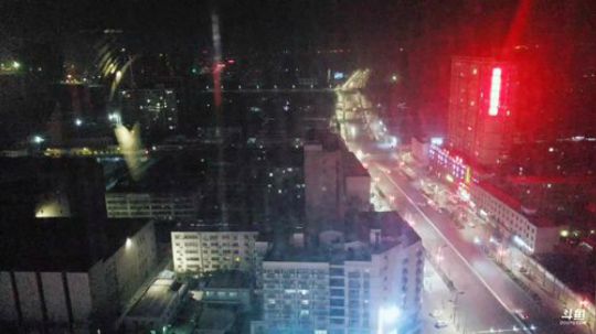 陕西渭南。 2018-12-21 22点场