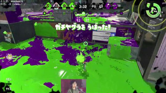 splatoon2 洗衣机秀翻全场 S+2段