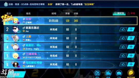 锦年：无敌车神帽2915747 2018-12-21 20点场