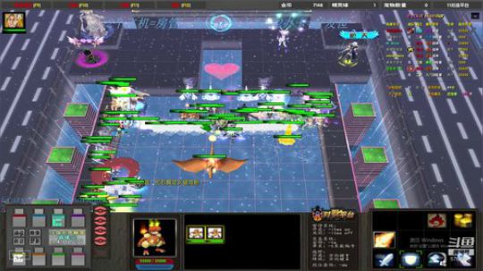 10个海豹球+大石头1血双通