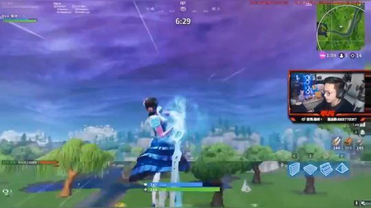 【堡垒之夜】斯祥丶堡垒针会玩：一人一剑走天涯！