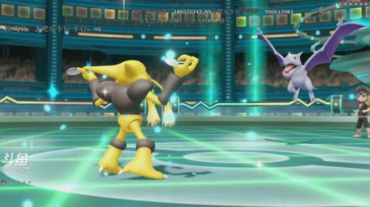 斗鱼最强宝可梦天王冠军，出闪+无神兽搭配 2018-12-21 16点场