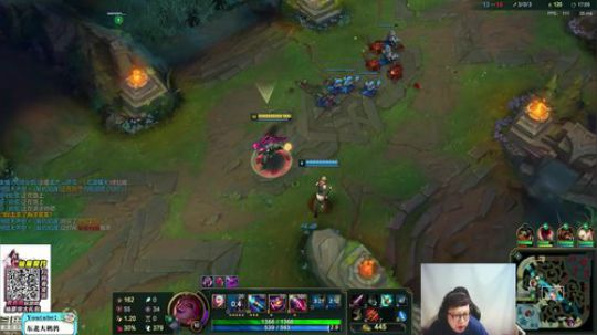 我在斗鱼看东北大鹌鹑直播英雄联盟