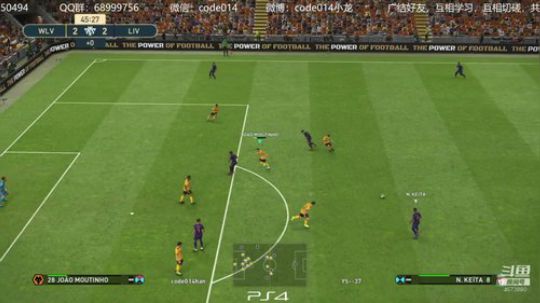 PS4实况2019 pes2019 网战 2018-12-26 21点场