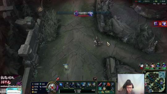 我在斗鱼看东北大鹌鹑直播英雄联盟
