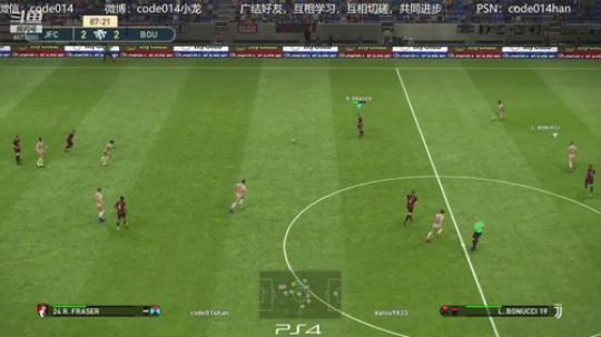 PS4实况2019 pes2019 网战 2018-12-27 21点场