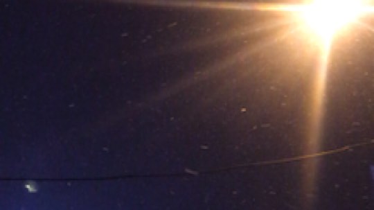 你们家下了吗 上班的路上好冷