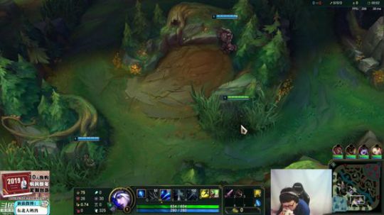 我在斗鱼看东北大鹌鹑直播英雄联盟