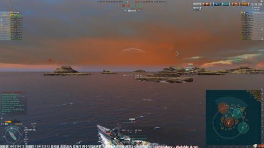 天涯 战舰世界 达令 公会战! 2019-01-02 19点场