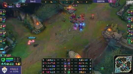 我在斗鱼看英雄联盟官方赛事直播英雄联盟