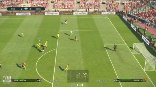 PS4实况2019 pes2019 网战 2019-01-04 21点场