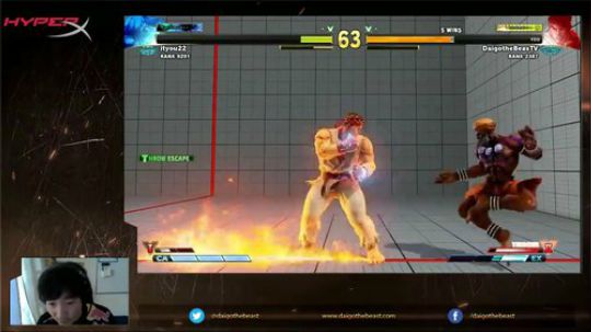 最强戏精表演颜艺！梅原嚎叫响彻直播间！最新格斗游戏癫疯时刻！