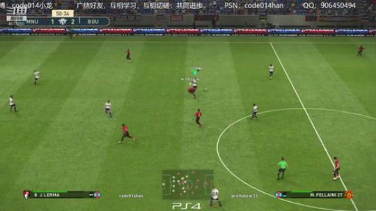 PS4实况2019 pes2019 网战 2019-01-06 21点场