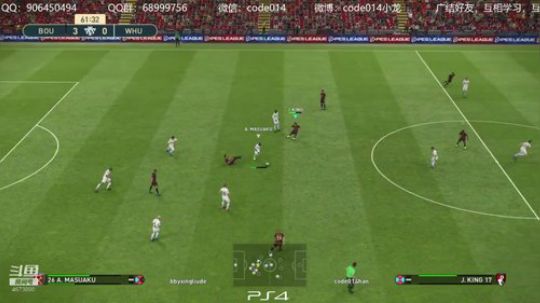 PS4实况2019 pes2019 网战 2019-01-09 21点场