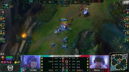 我在斗鱼看英雄联盟官方赛事直播英雄联盟