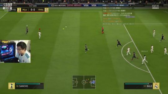 FIFA19纯皇马套直播被虐~ 2019-01-05 23点场