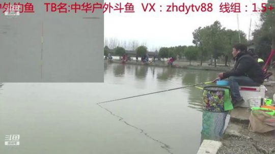 我在斗鱼看中华户外钓鱼直播户外