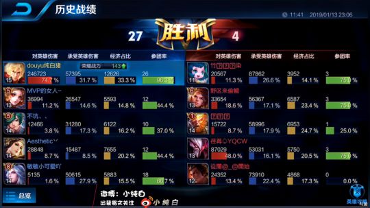 为白立场发布了一个斗鱼视频2019-01-13