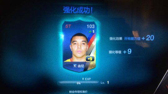 金卡迪尼上9