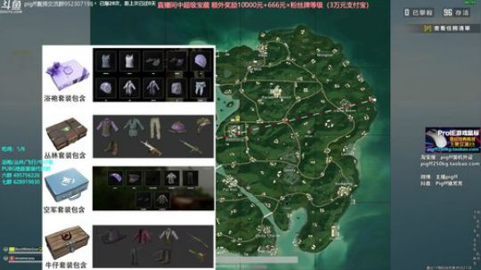 我在斗鱼看pigff直播吃鸡游戏