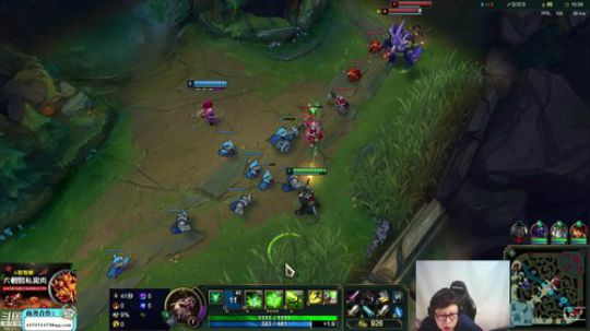 我在斗鱼看东北大鹌鹑直播英雄联盟