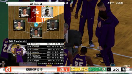 NBA2K19.梦幻球队.湖人总冠军！ 2019-01-18 17点场