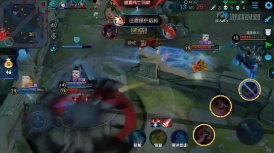 李白逆风绝境1v5五杀！