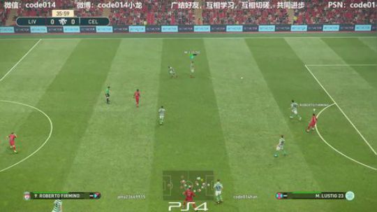 PS4实况2019 pes2019 网战 2019-01-20 21点场