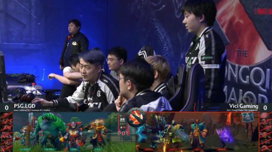 重庆Major胜者组 VG vs LGD 1