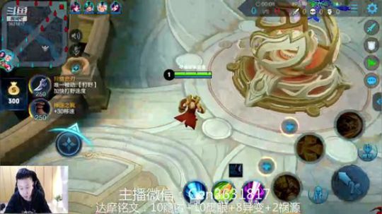 国服达摩，骚操作，实力带粉!!! 2019-01-22 09点场