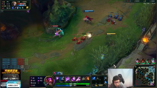 我在斗鱼看东北大鹌鹑直播英雄联盟
