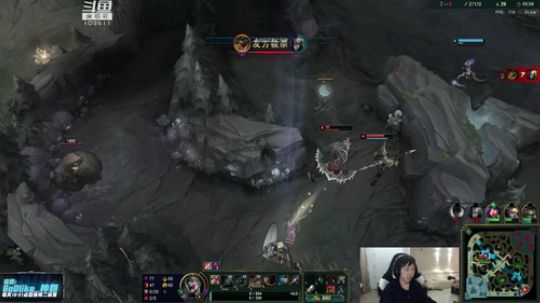 我在斗鱼看三笠ackerman丶1直播英雄联盟