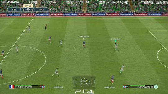 PS4实况2019 pes2019 网战 2019-01-24 21点场