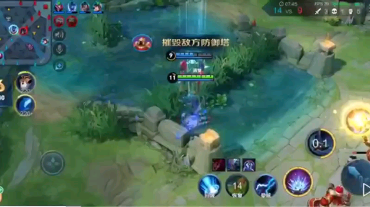 国服孙策残血反杀兰陵王，