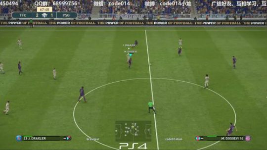 PS4实况2019 pes2019 网战 2019-02-01 21点场